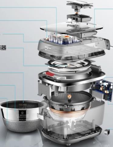 三维激光切割电饭锅